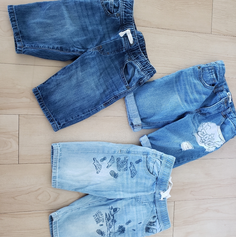 3 Boys Shorts: 2 Gap & 1 Epic Thread